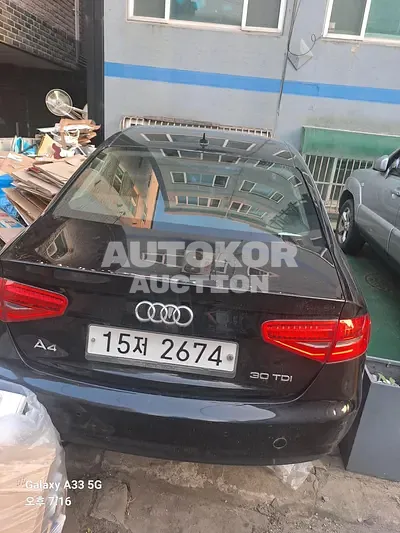 2015, Audi / A4, VIN: WAUZZZ8K3FA080160, 116000 км., diesel