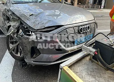 2021, Audi / e-tron, VIN: WAUZZZGE3MB043127, 18573 км., electric
