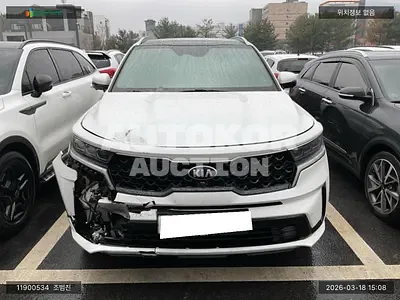 2020, Kia / Sorento, VIN: KNARH81BGMA053758, 88944 км., diesel, 2151 куб.см.