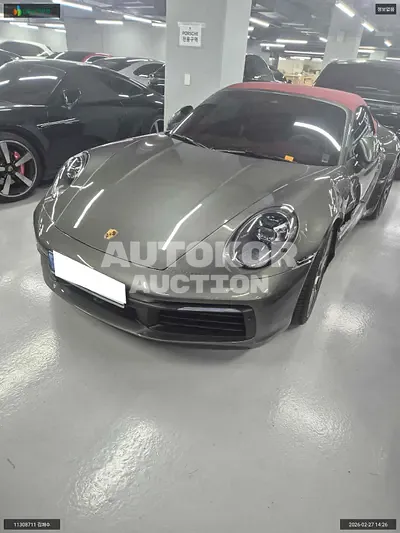2021, Porsche / 911 carrera cabriolet, VIN: WP0CB2993MS248483, 17348 км., gas, 2981 куб.см.