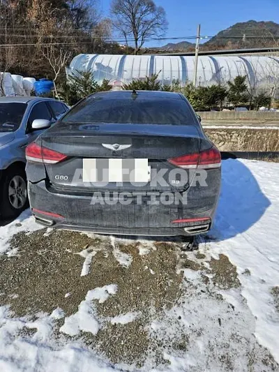 2016, Genesis / G80, gas