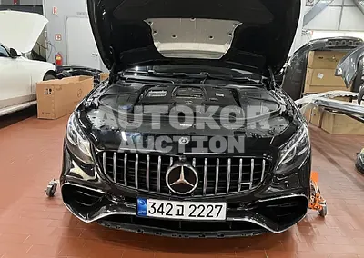 2018, Mercedes-Benz / S 63 AMG, VIN: WDDXJ8JB5JA033524, gas
