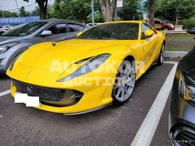 2020, Ferrari / 812 Superfast, VIN: ZFF83CLL5L0255136, 5100 км., gas