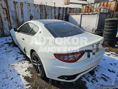 2016, Maserati / GranTurismo, gas